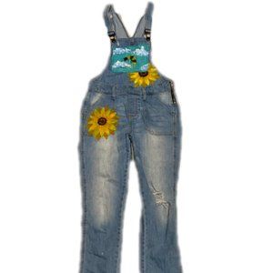 Hand Painted Overalls